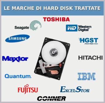 recupero dati da tutte le marche di hard disk