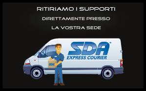 Ritiro degli hard disk danneggiati direttamente presso il vostro domicilio