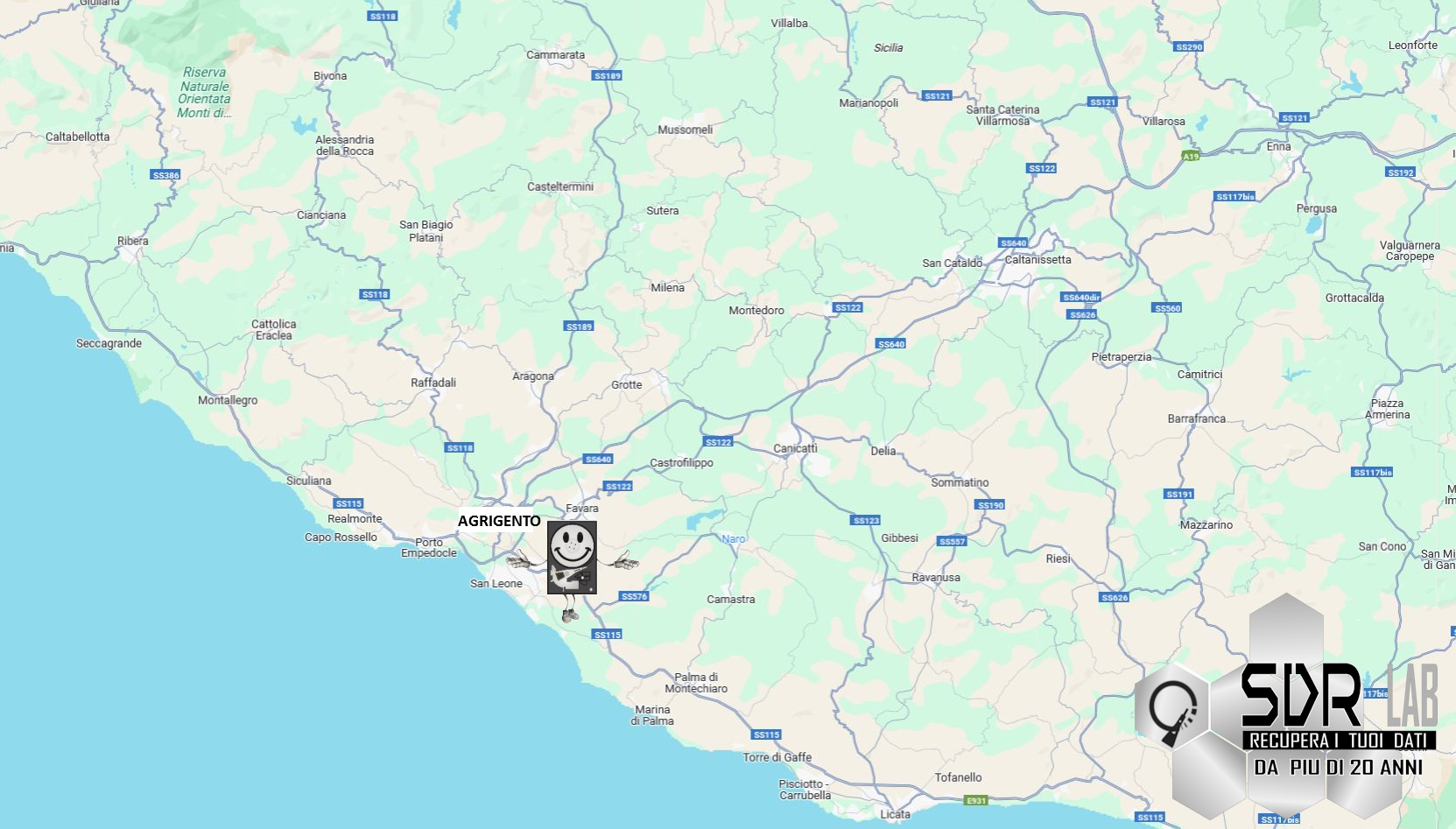 SDR Recupero Dati agrigento e Provincia