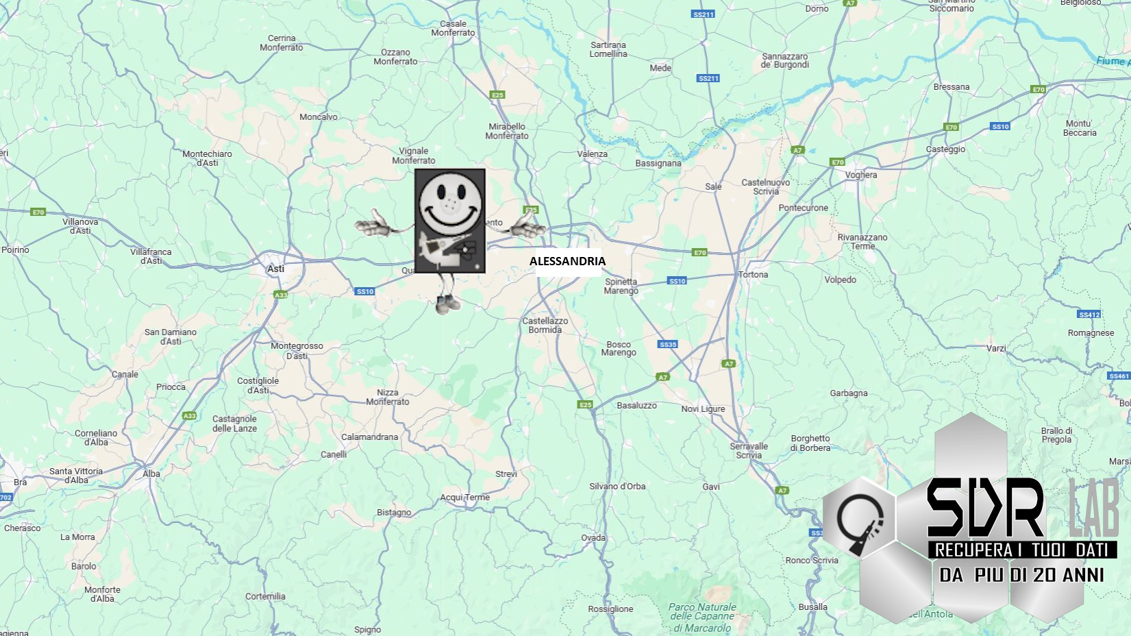 SDR Recupero Dati alessandria e Provincia