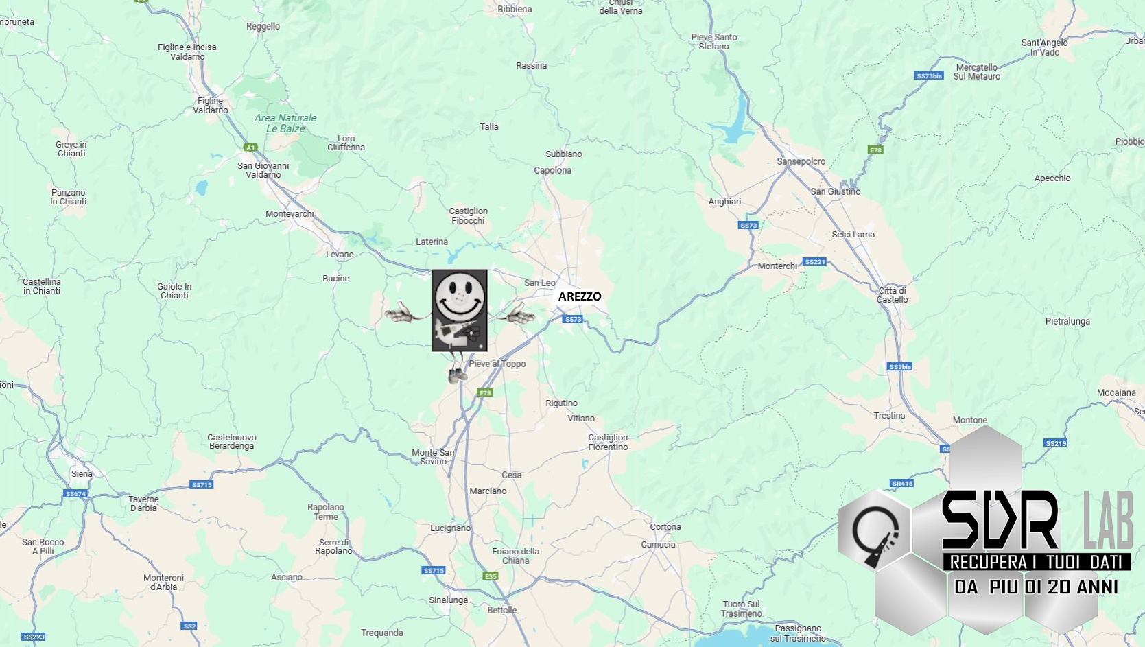 SDR Recupero Dati arezzo e Provincia