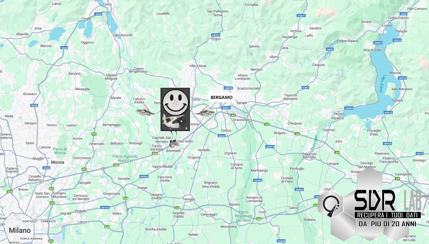 SDR Recupero Dati bergamo e Provincia