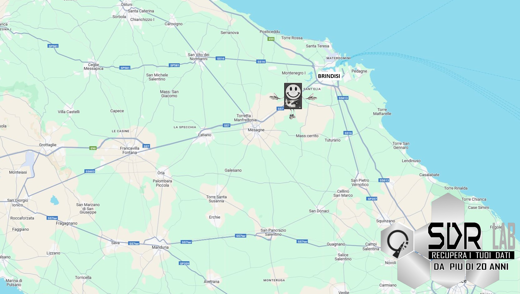 SDR Recupero Dati brindisi e Provincia