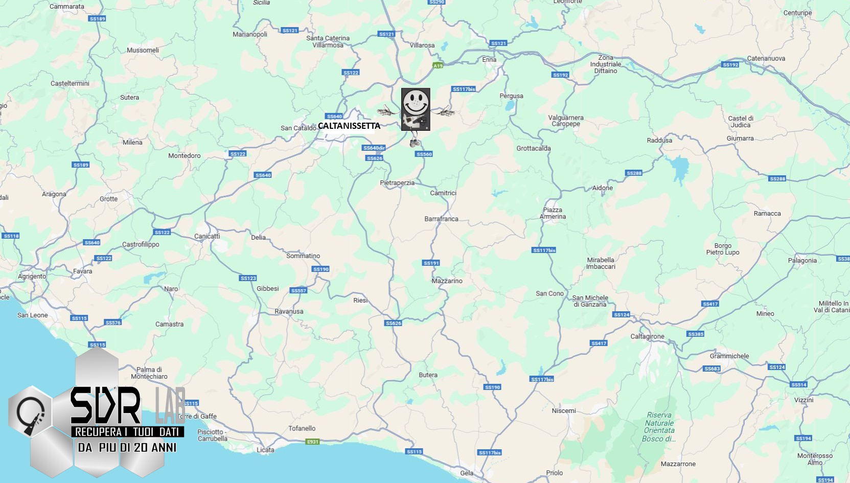 SDR Recupero Dati caltanissetta e Provincia