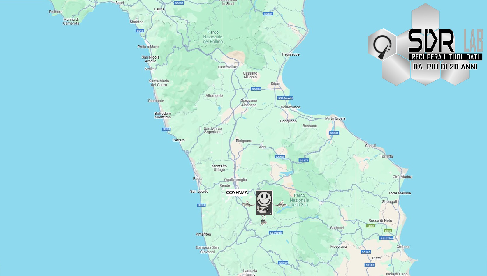 SDR Recupero Dati cosenza e Provincia