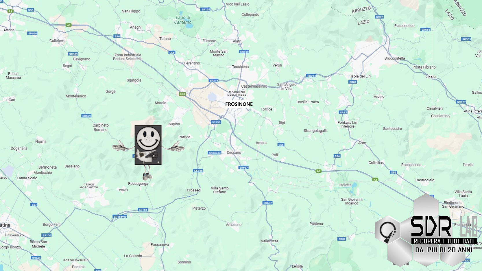 SDR Recupero Dati frosinone e Provincia