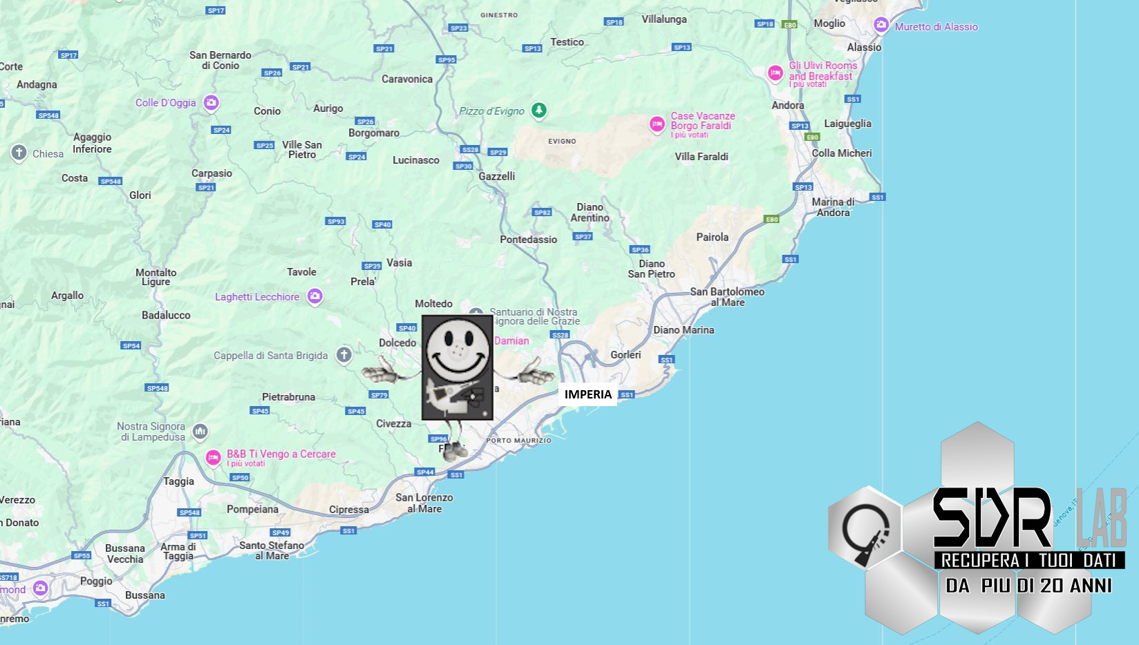 SDR Recupero Dati imperia e Provincia