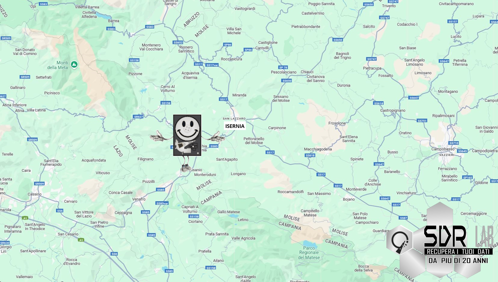 SDR Recupero Dati isernia e Provincia