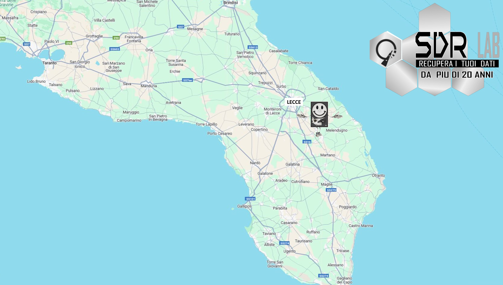 SDR Recupero Dati lecce e Provincia