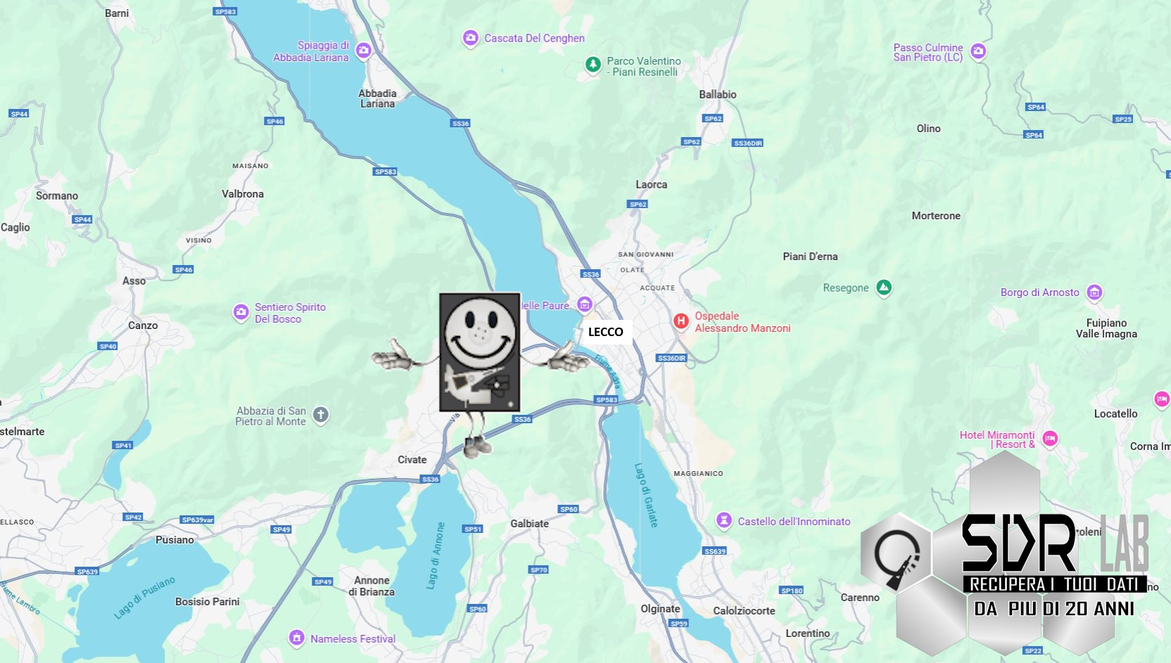 SDR Recupero Dati lecco e Provincia