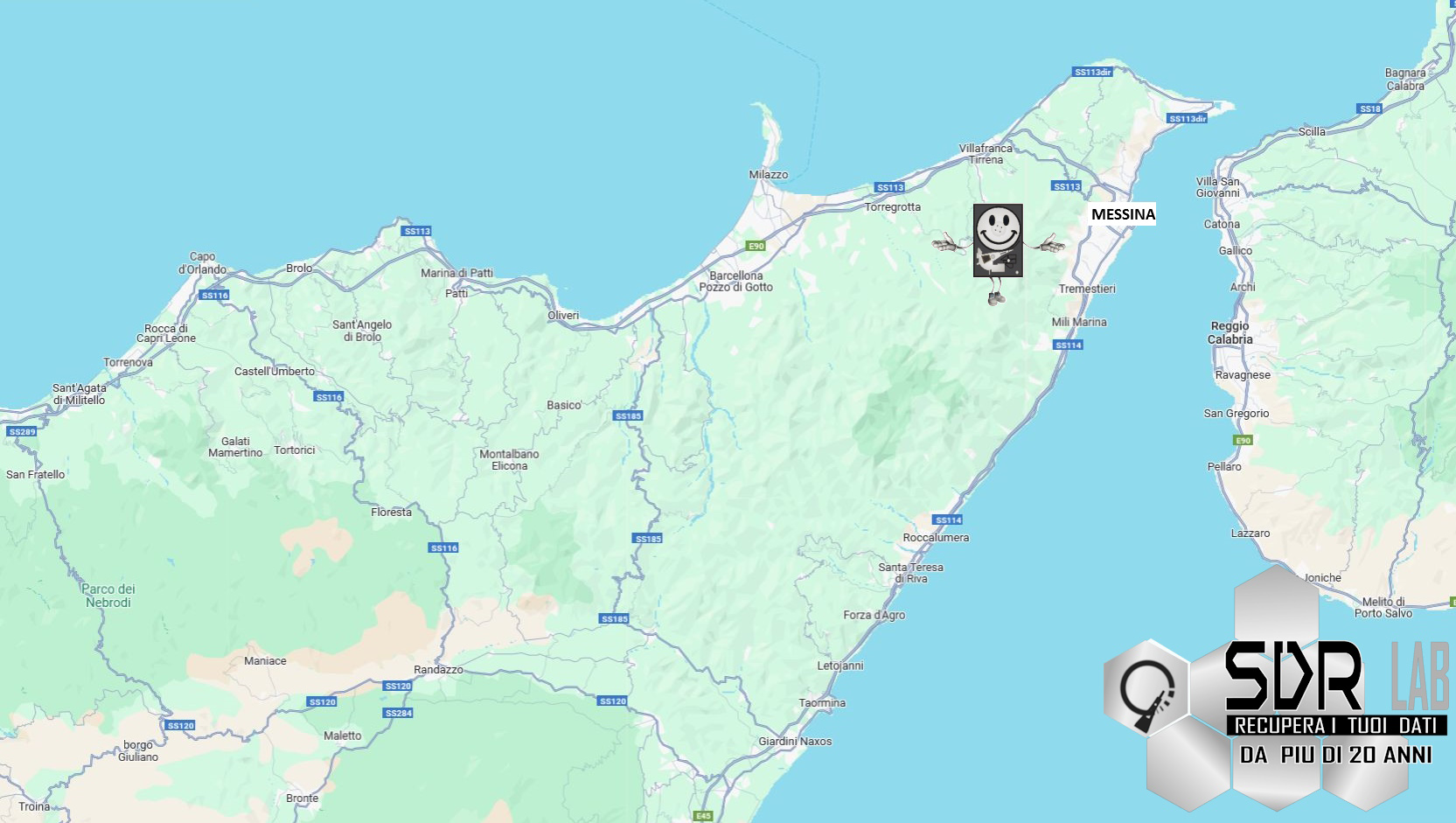 SDR Recupero Dati messina e Provincia