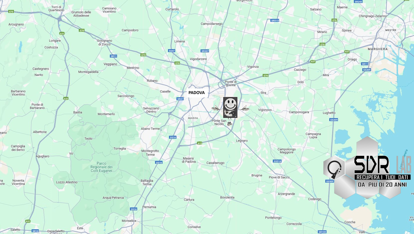SDR Recupero Dati padova e Provincia