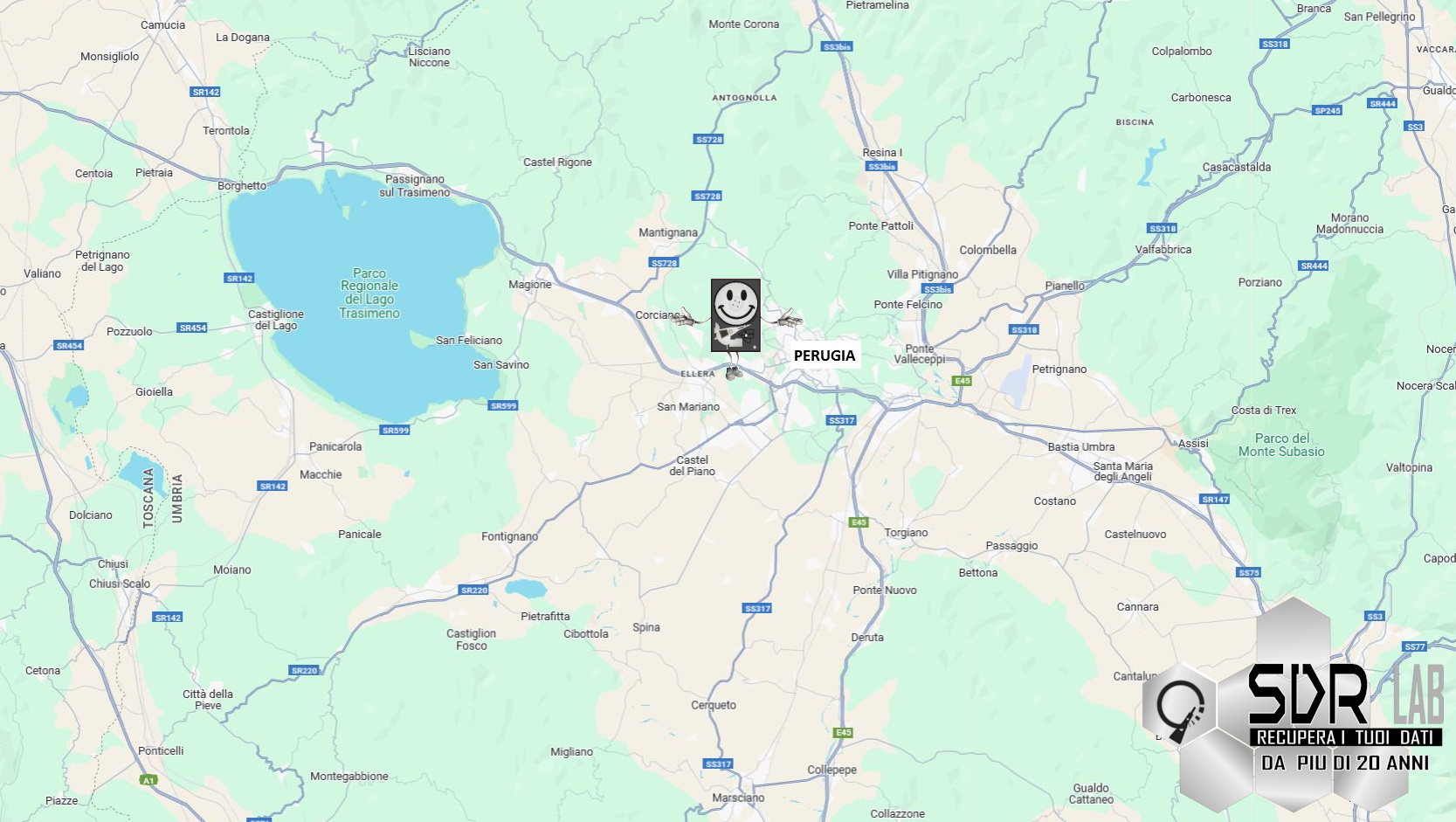 SDR Recupero Dati perugia e Provincia