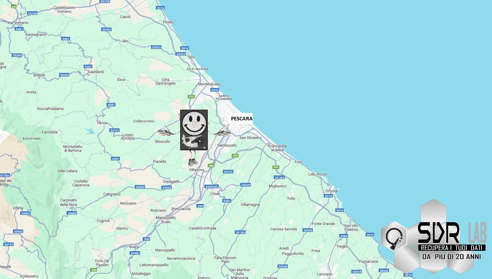 SDR Recupero Dati pescara e Provincia