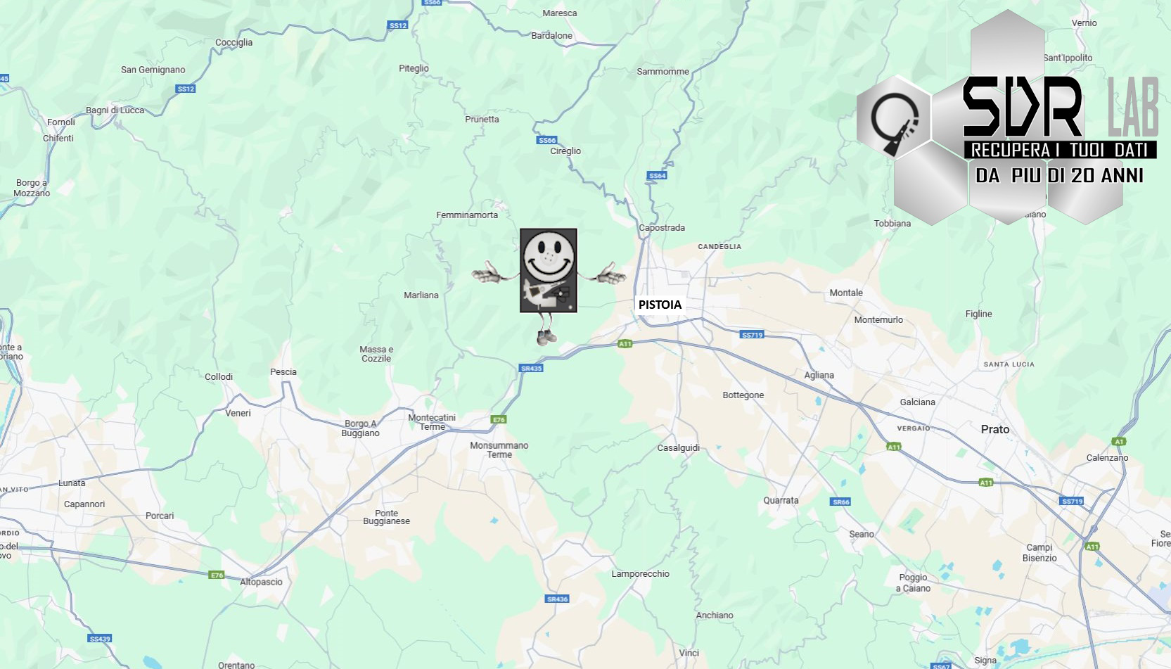 SDR Recupero Dati pistoia e Provincia