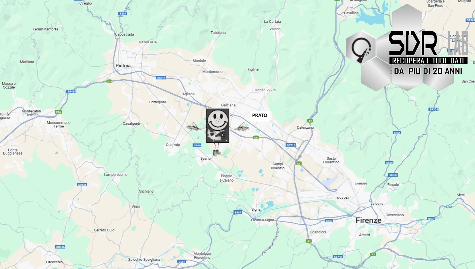 SDR Recupero Dati prato e Provincia