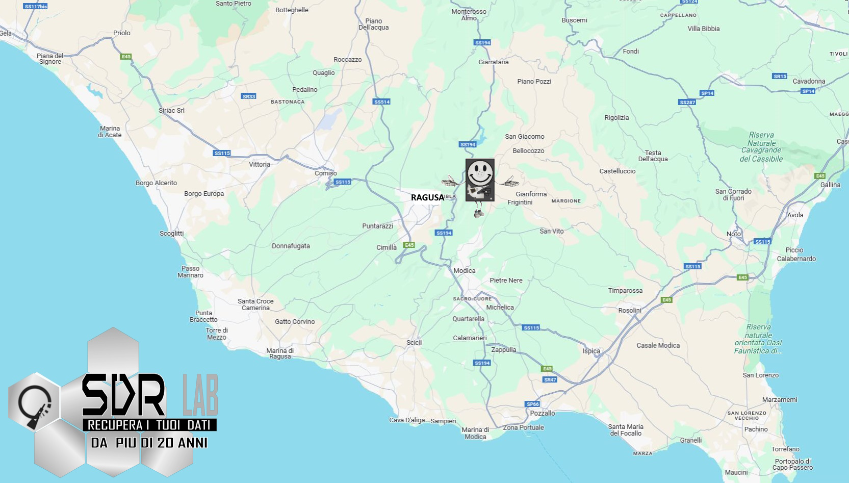 SDR Recupero Dati ragusa e Provincia