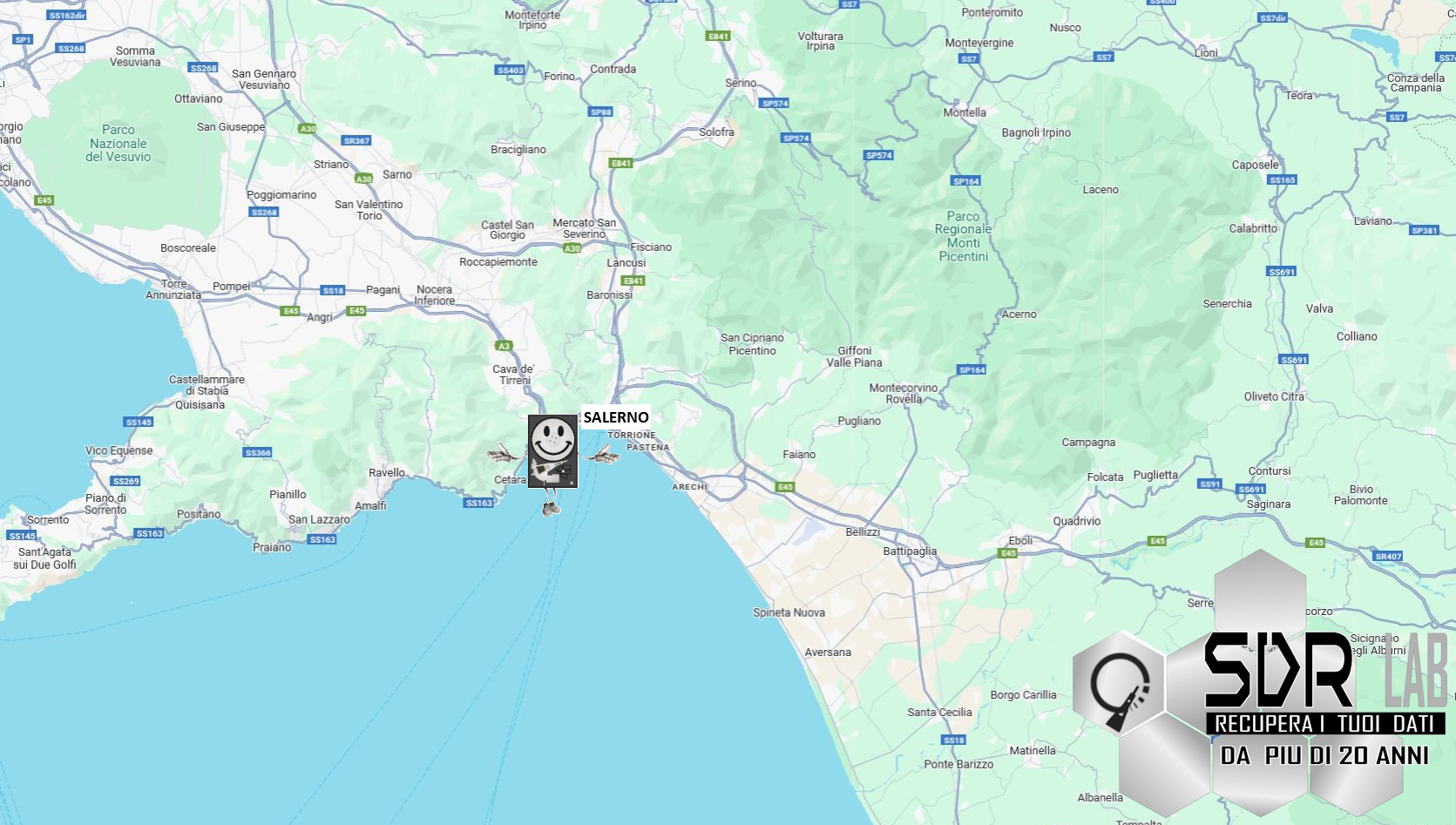 SDR Recupero Dati salerno e Provincia