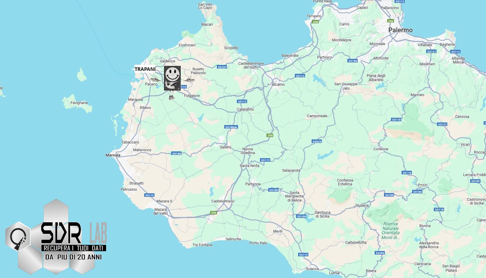 SDR Recupero Dati trapani e Provincia