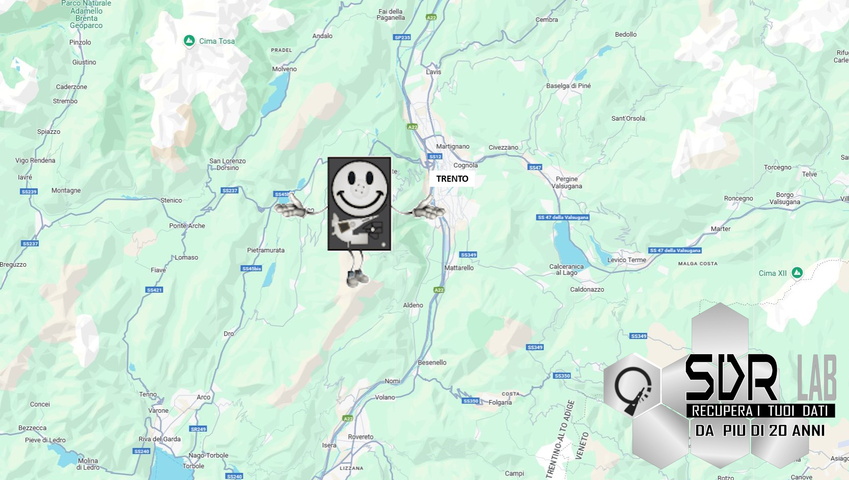 SDR Recupero Dati trento e Provincia