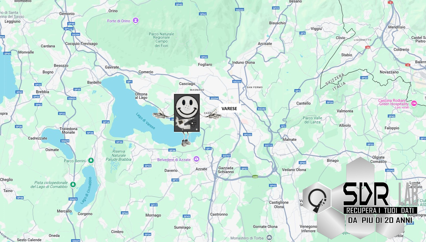 SDR Recupero Dati varese e Provincia