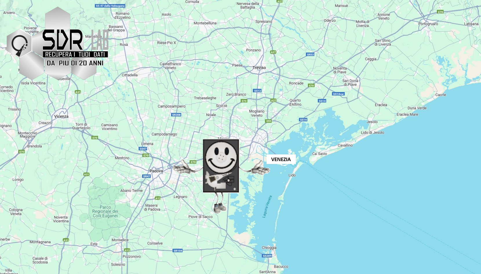 SDR Recupero Dati venezia e Provincia