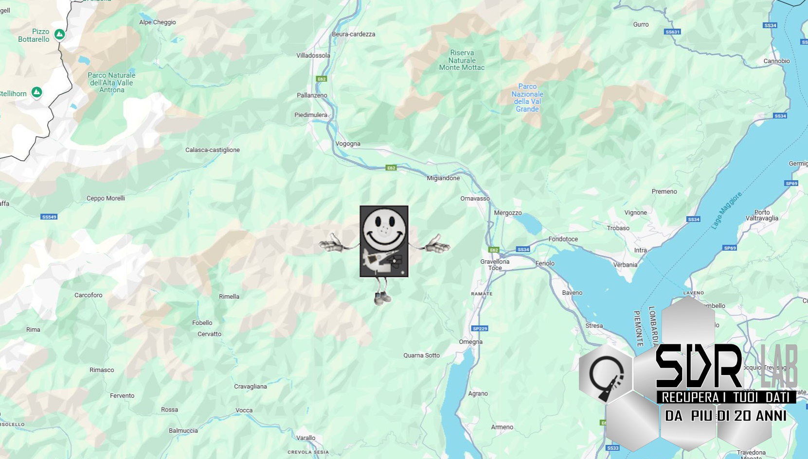SDR Recupero Dati verbano-cusio-ossola e Provincia