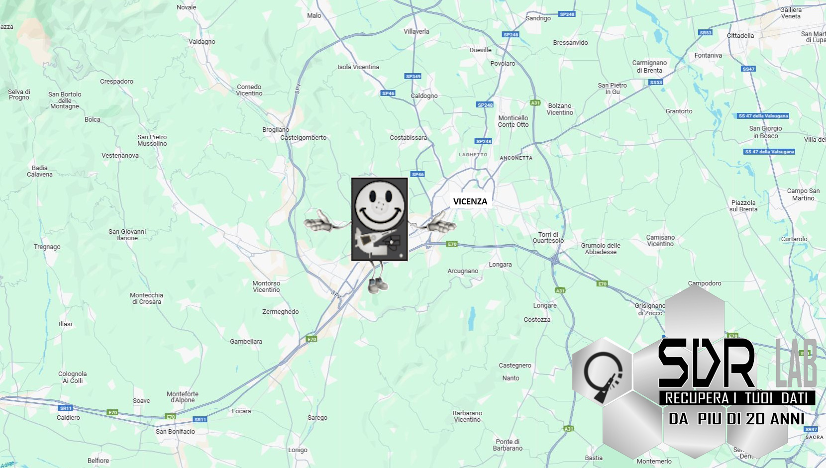 SDR Recupero Dati vicenza e Provincia